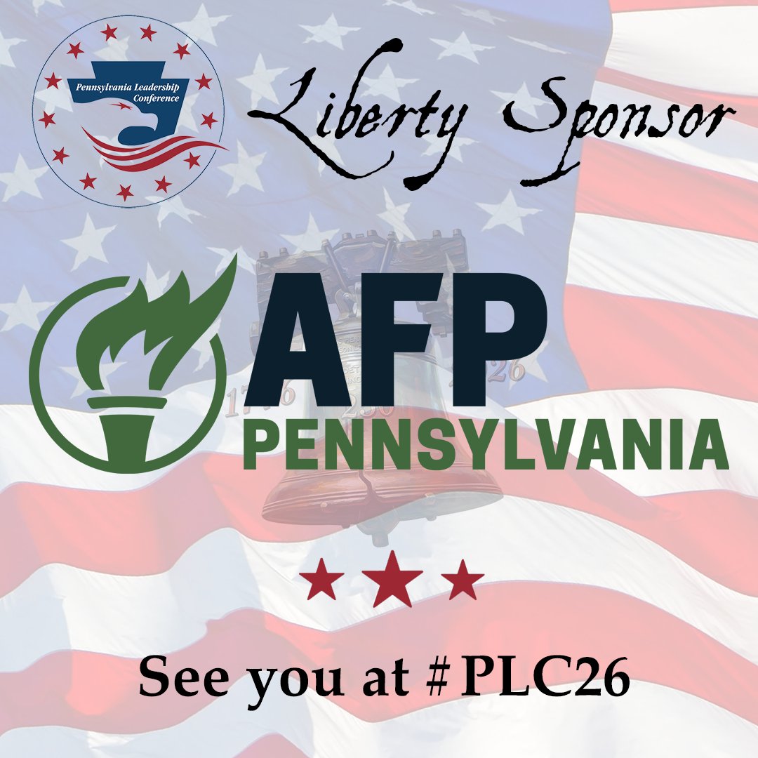 We are excited to welcome <a href="/AFPhq/">Americans for Prosperity</a> - Pennsylvania as a 2026 Liberty Sponsor at the 2026 PA Leadership Conference.

Join us and our friends at AFP-PA this April 9-11th, in Camp Hill for workshops, panels, speakers, networking and more!

PALeadershipConference.org