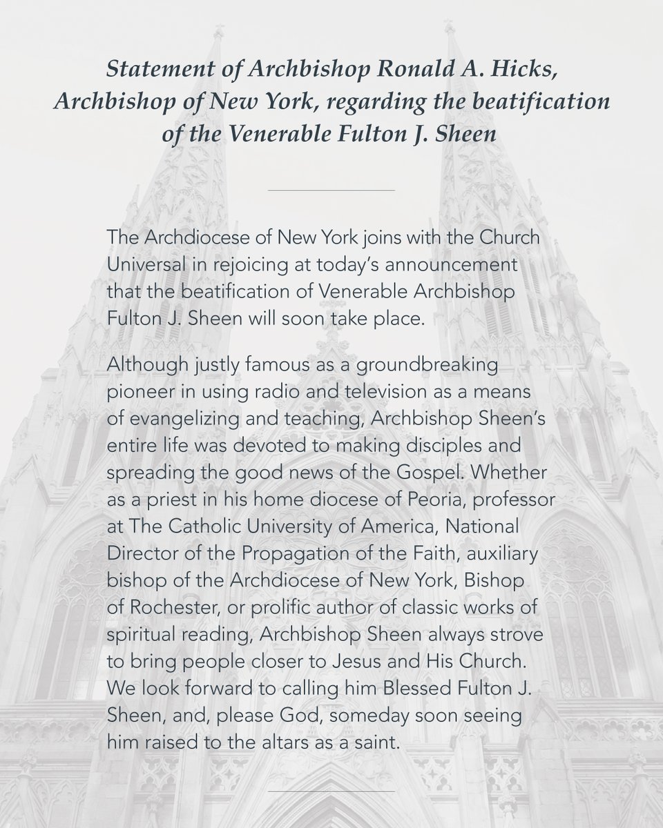 Archbishop Ronald Hicks tweet media