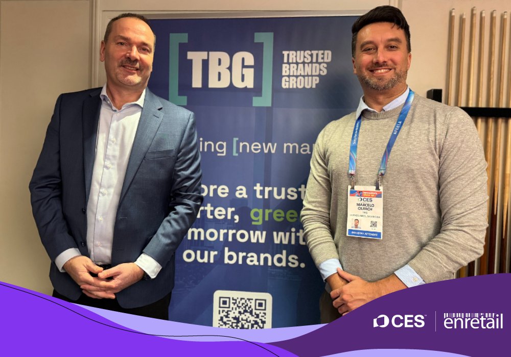 #Enretail 

🚀#TBG presentó en #CES2026 sus nuevos productos, pensados para mejorar la experiencia de los usuarios. Edwin Anthony aan de Wiel, Director de Américas, compartió la estrategia para garantizar la distribución en toda la región.

enretail.com/2026/02/09/ces…