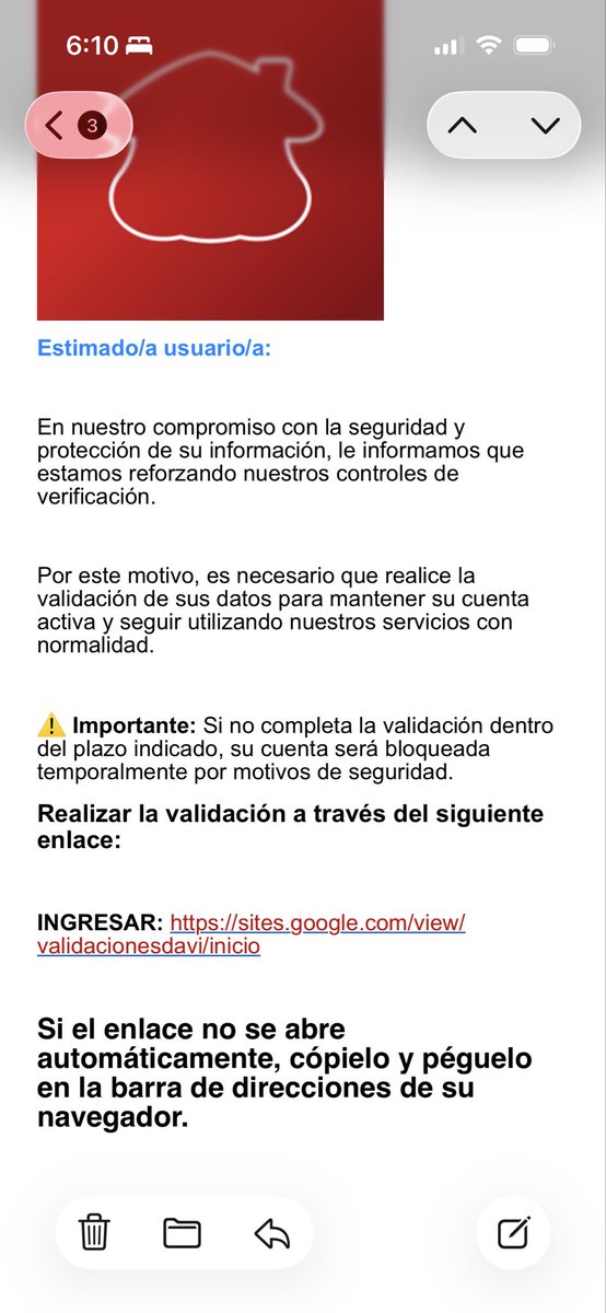 andremor09's tweet photo. Ahora las estafas desde correos institucionales de @UnidadVictimas https://t.co/aSif7ClwCb