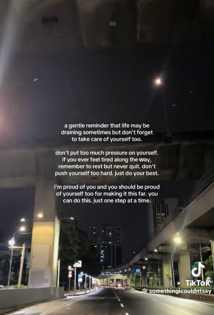 A gentle reminder to anyone struggling right now. 
Just thought I should share this here 🫂