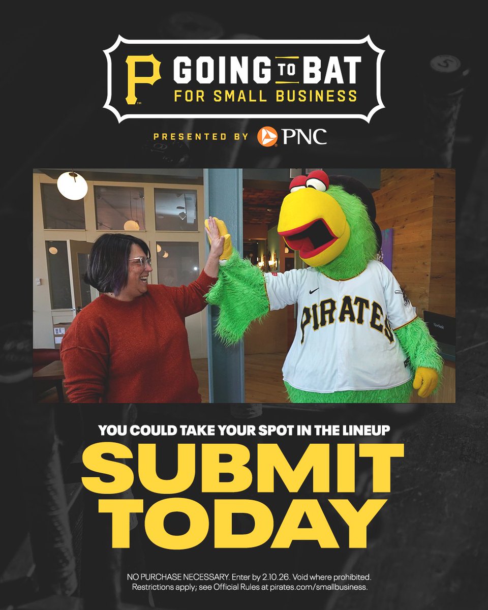 Pirates Charities tweet media