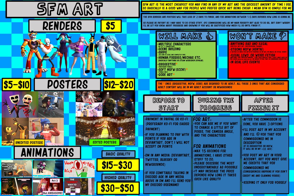 Source AniMaker (SAM) Coms Open 🇲🇽 tweet media