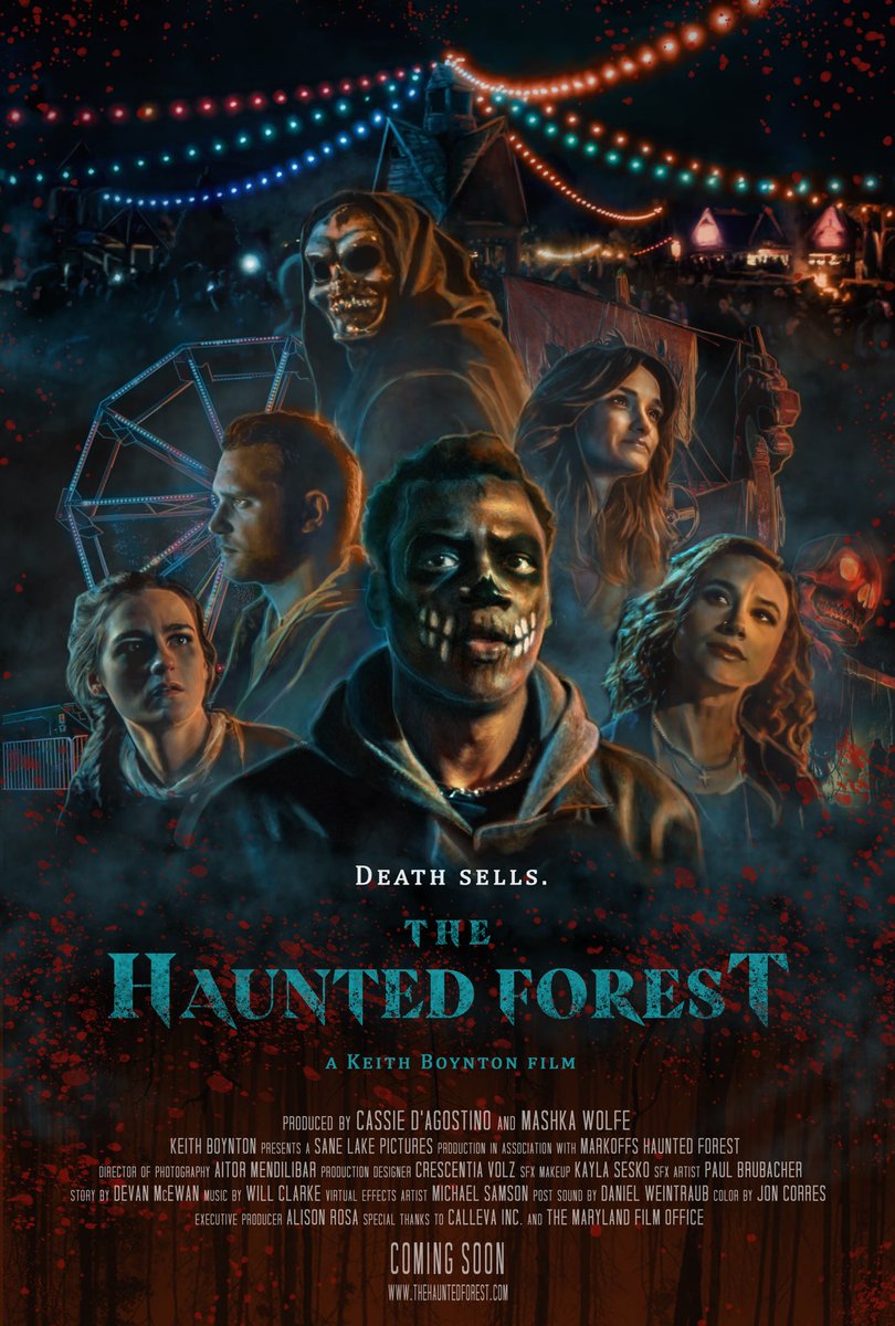 jamiebernadett's tweet image. “The Haunted Forest” comes out THIS FRIDAY, FEBRUARY 13th, and is now available for PREORDER on AppleTV! Please share and help us spread the word 🙏 😊  I had a BLAST filming in this in Maryland at a REAL haunted forest open to the public. I play “Susie” #newmovie #hauntedhouse