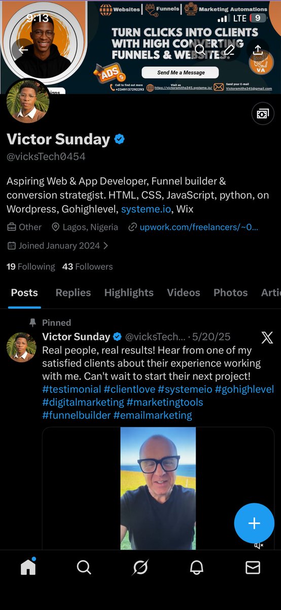 vicksTech0454's tweet photo. Hi everyone 
It’s a great time to connect with y’all
Whether you’re a tech person or not follow I will follow back. https://t.co/0iVVmjgXh1
