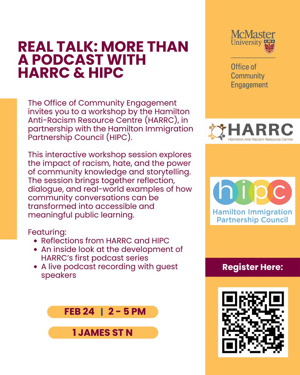 McMaster OCE tweet media