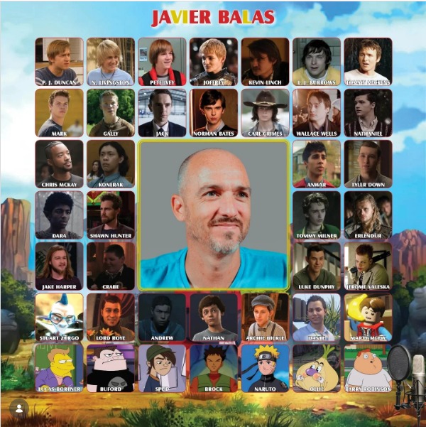 🎙️ Confirmado en #WinterFreak2026: Javi Balas

Naruto, Brock (Pokémon), Sokka, Joffrey Baratheon, Buford (Phineas y Ferb) y muchos más.

📅 28 feb · 1 mar
📍 @ifepamurcia

Actividades interactivas…
👀 y puede que no sea la única voz de la familia Balas por allí 👀