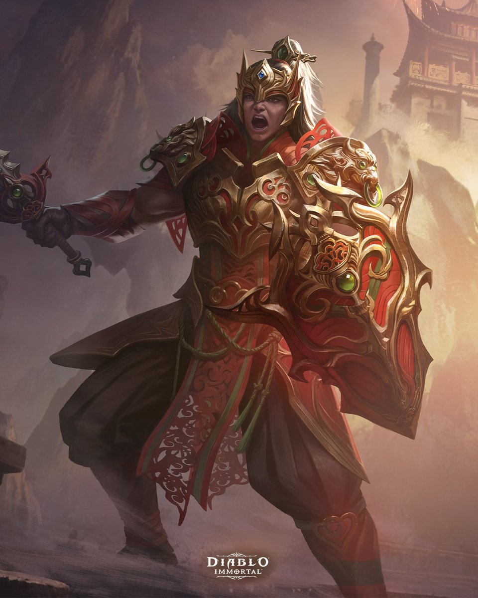DiabloImmortal's tweet photo. No amount of warrior strength can replace the value of beheld status. Look the part or you will never sustain it. The Season 49 Battle Pass gleams across Sanctuary on February 12th! https://t.co/3QDXZywOwy
