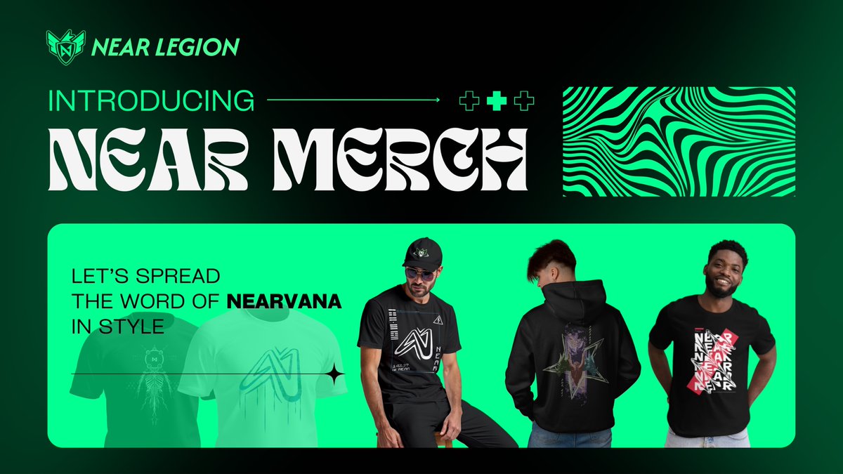 NEAR Merch Store is LIVE -> your go-to place for official NEAR gear.

Just in time for NEARCON. If you’re attending, you’ll get the first look at the merch IRL.

Follow <a href="/nearmerch/">Near Merch</a> for updates. Let’s spread the word of NEARVANA in style.

Shop now at nearmerch.com