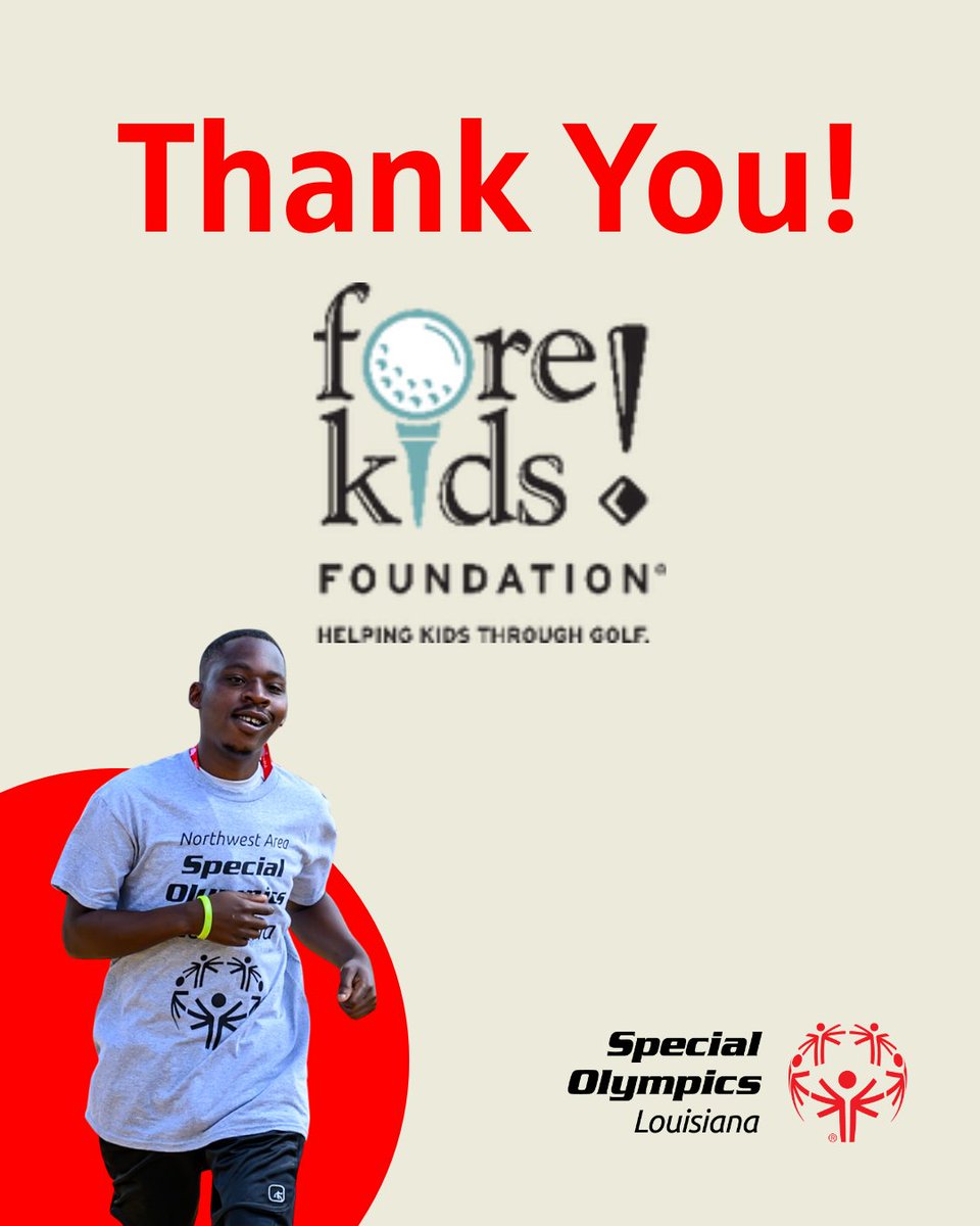 SOLouisiana's tweet image. Thank you,  Fore! Kids Foundation , for supporting SOLA athletes! @forekidsnola
.
.
.
.
#SOLA #Support #Sponsorship