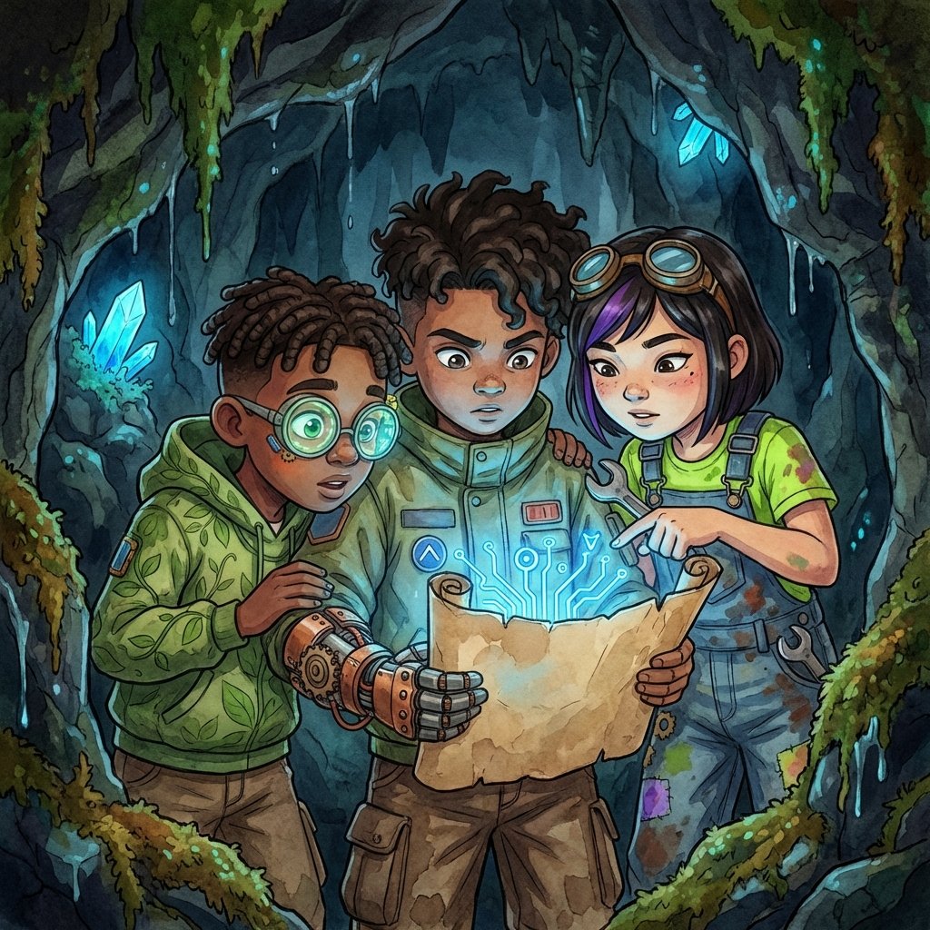 PixelProph24's tweet photo. Echo Creek is perfect. Too perfect. 🤫

We just dropped Episode 1 of THE GLITCH WATCHERS.

🌿 Solarpunk vibes
🤖 Dystopian mystery
🔧 3 kids vs. The System
Watch the Pilot Episode below 👇
#Solarpunk #IndieAnimation #3D #SciFi #GlitchWatchers https://t.co/hKkIAuX1KB