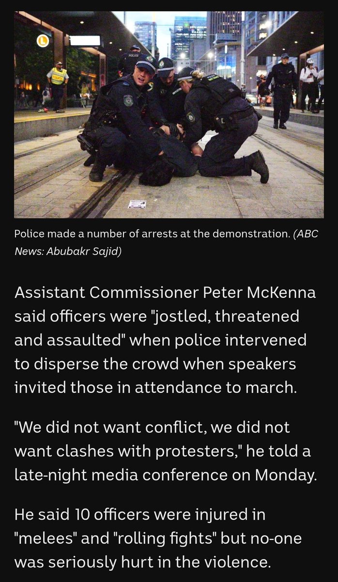 Isn't it amazing that in this age of mass surveillance, there is never any evidence of this alleged violence towards police, only footage of unprovoked assaults by cops towards humans?