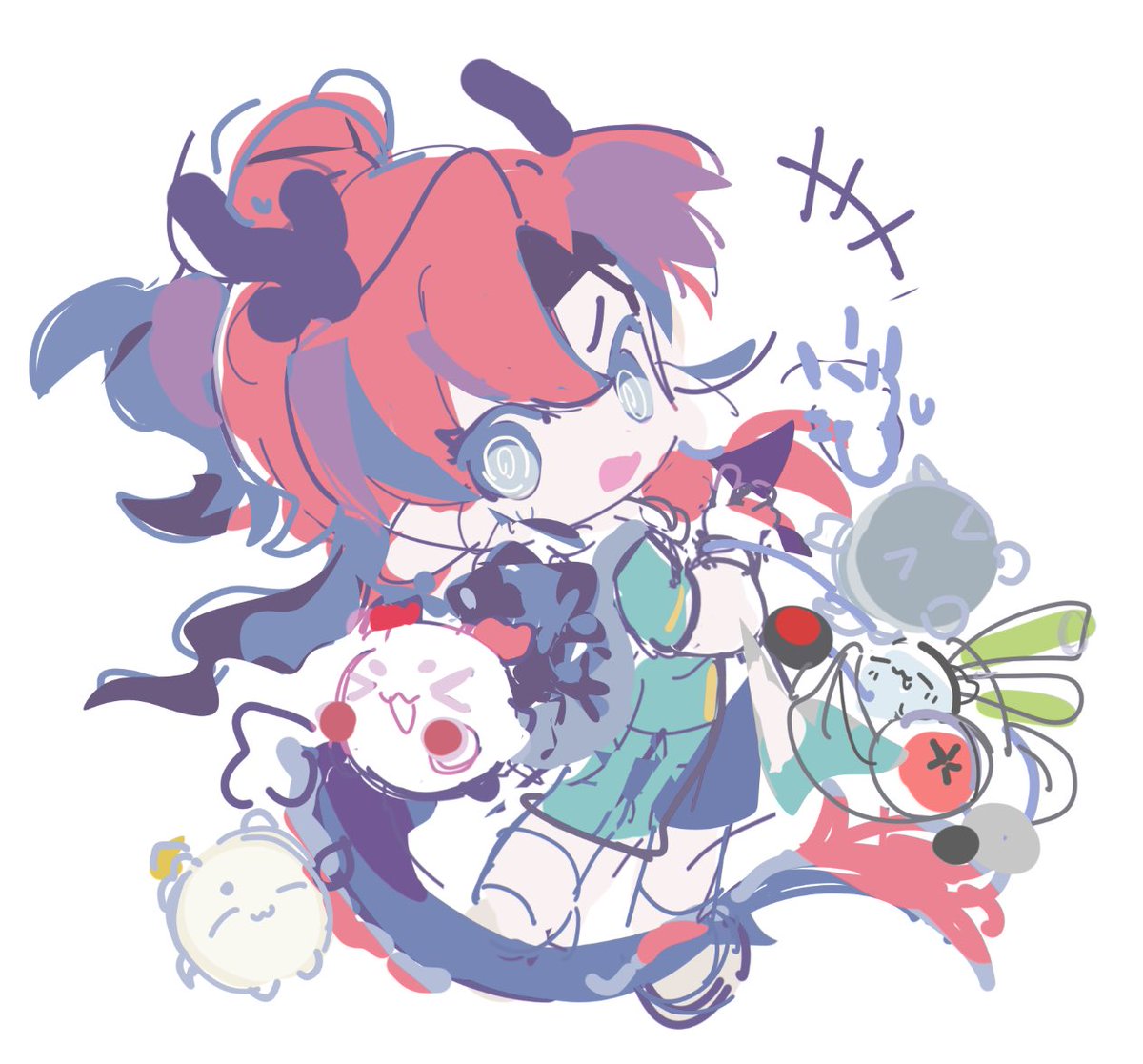 等有空再把余宝画完TT