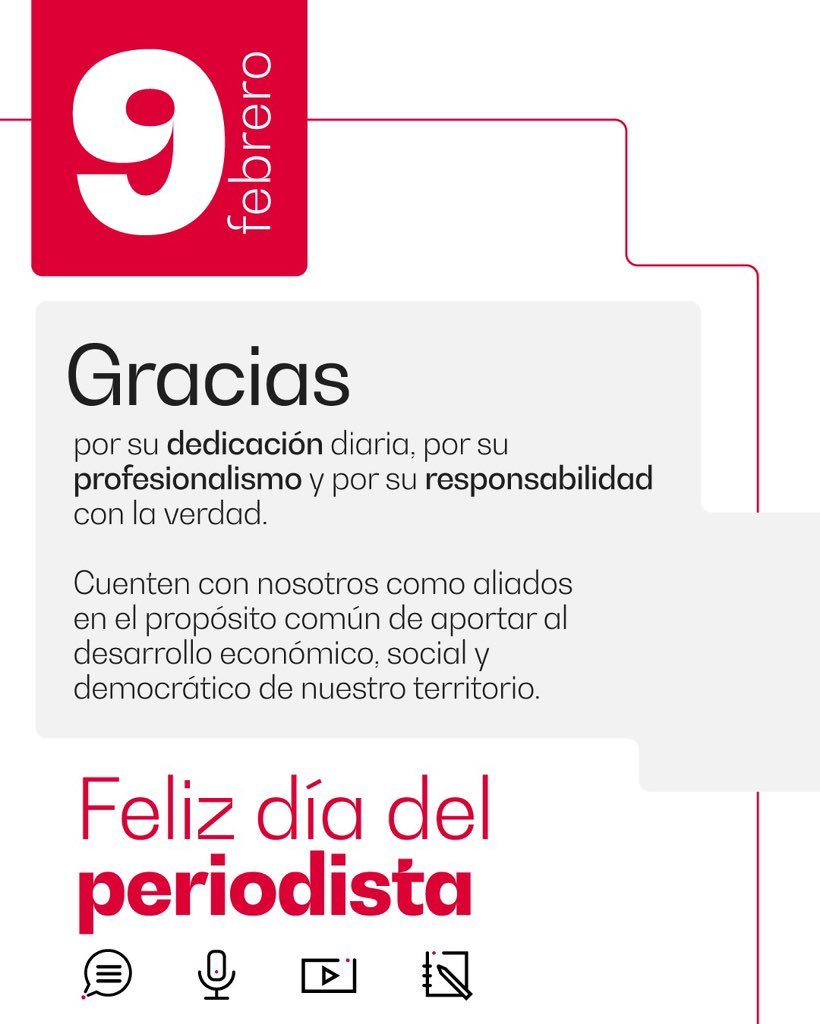 Ovidio_Claros_'s tweet photo. 🗞️📻🎙️ Hoy, en el Día del Periodista, celebramos a quienes informan con rigor, compromiso y vocación de servicio. Su labor es clave para fortalecer la confianza, promover el debate público y construir una sociedad más consciente y participativa.

Desde la @camaracomerbog reconocemos y agradecemos profundamente su papel al visibilizar los retos, avances e iniciativas que impactan a nuestras empresas, emprendedores y comunidades. Porque su trabajo no solo informa: construye, conecta y genera oportunidades.