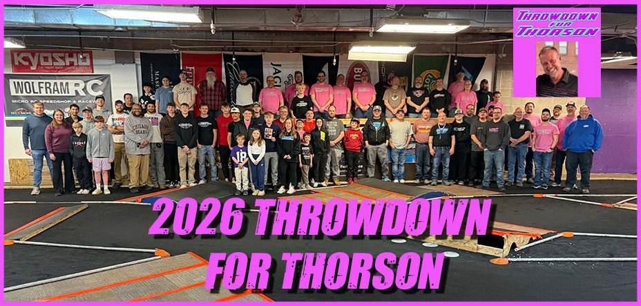 IowaRCTrackscom's tweet image. All of our videos from last weekend's 2026 Throwdown For Thorson at Wolfram RC are now live. Members get early access so please consider becoming a member for only $1 a month! 

Use the link below scope them all out:

youtube.com/playlist?list=…