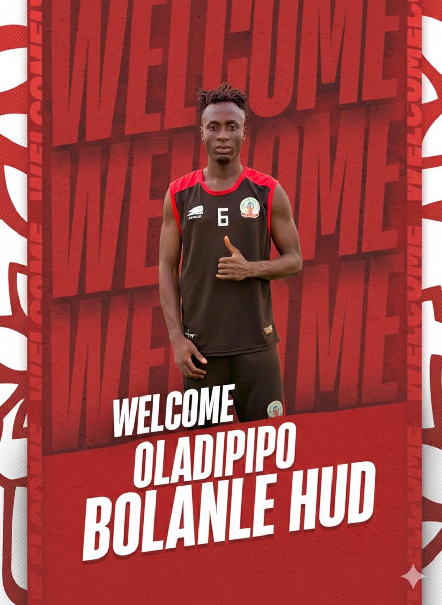 BrahamTrials's tweet photo. OFFICIAL ANNOUNCEMENT 📝

We are proud to welcome Oladipupo Bolanle Hud to BFT family. The talented youngster has officially joined Ekiti United FC on a short-term spell to further his development. We look forward to managing his journey to the top.

#BFTFamily #EkitiUnited https://t.co/N8VGis8tkU