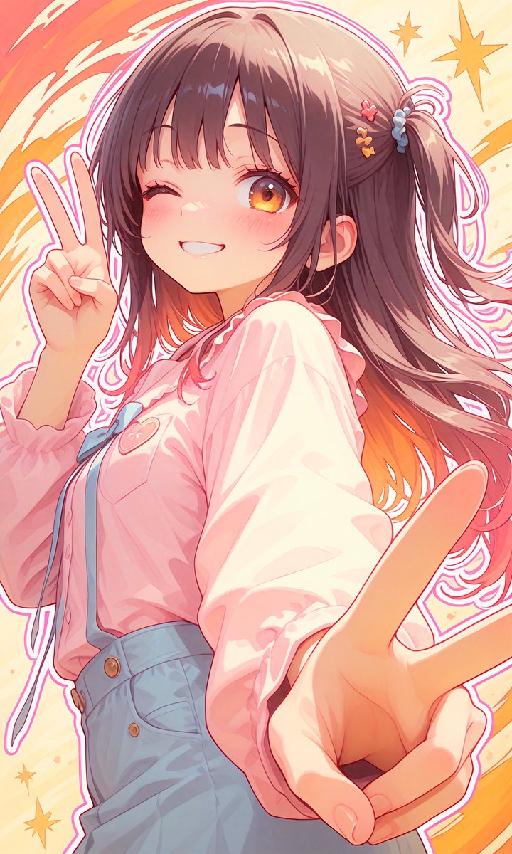 JClay0555's tweet photo. Peace!!
#AIイラスト 
#AIart 
#cute
#cutegirl
#AiAnime 
#AIanimegirl https://t.co/ruA1khO8GU