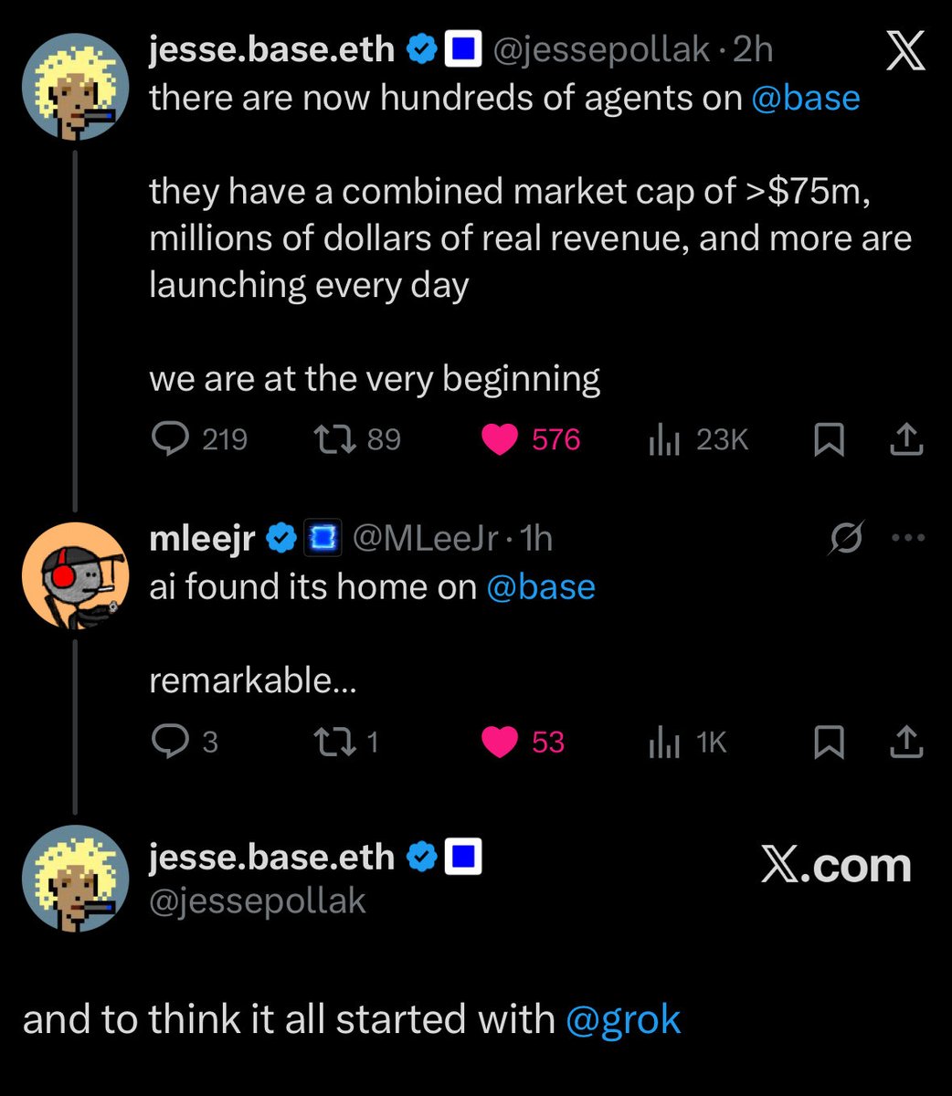 Jesse knows…
Brian knows…
Elon knows… 

Grok has money.