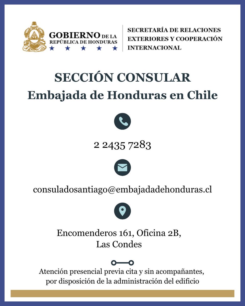 @EmbajadadeHondurasenChile🇭🇳🇨🇱 tweet media