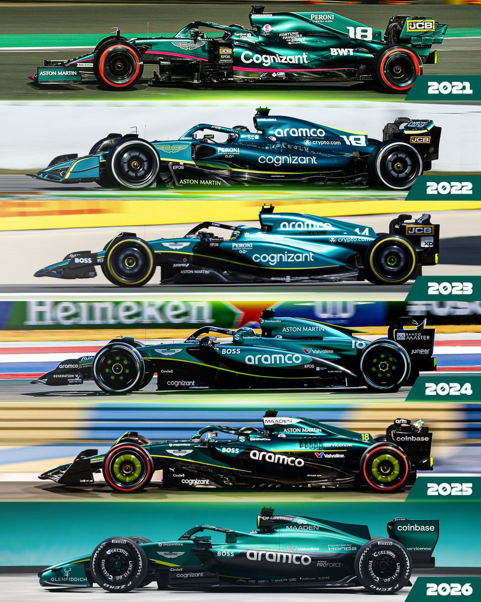 F1's tweet image. Consistently green 💚

Consistently Aston Martin 😮‍💨

#F1