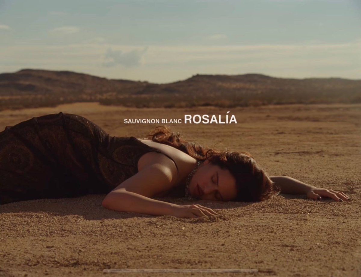 PopBase's tweet image. ROSALÍA announces the music video for her song ‘Sauvignon Blanc’ will release this Wednesday.