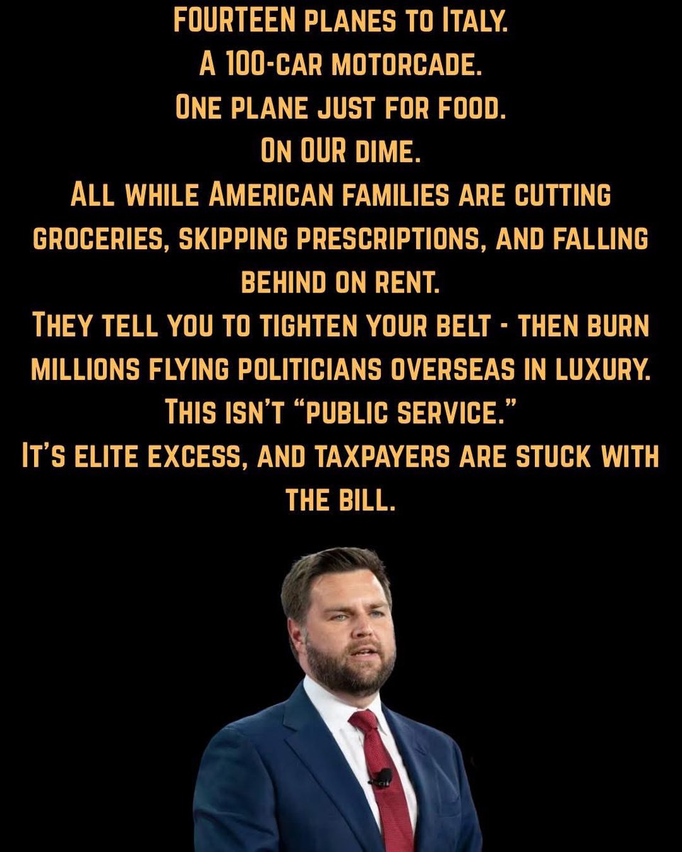 There should be spending limits enacted by Congress for all government officials' vacations.