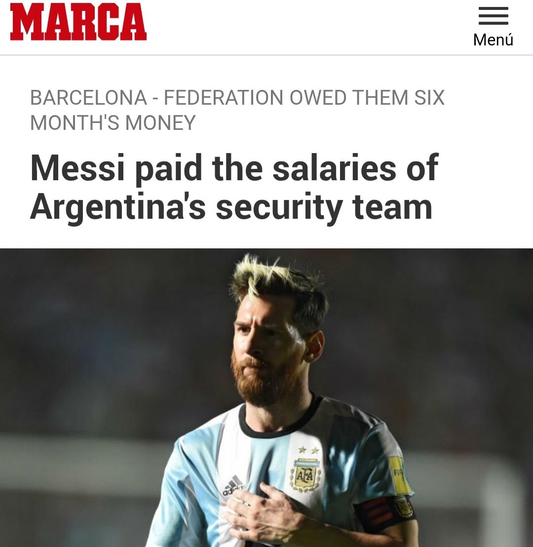 Back in 2016, AFA couldn't pay staff for 6 months. Messi quietly paid their salaries out of his own pocket. No drama, just class from him. Meanwhile this brother earning €200M/year goes on "strike" until Al Nassr pays staff when he's literally the reason they can't afford it 😭