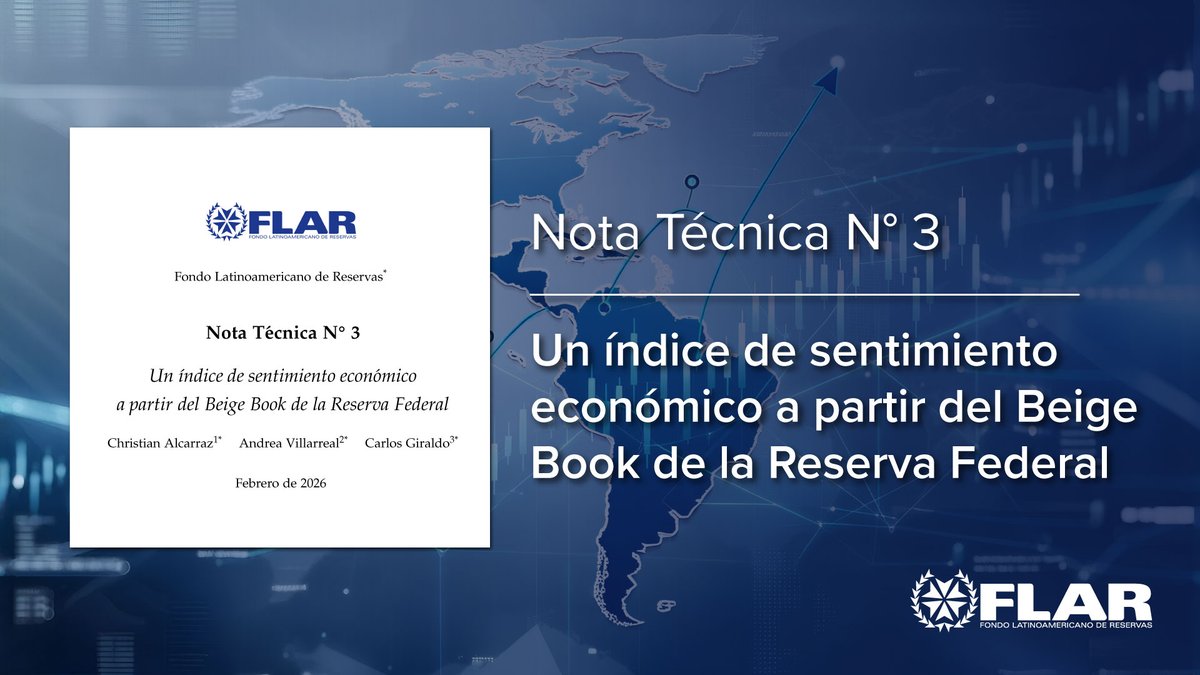 FLAR | Fondo Latinoamericano de Reservas tweet media