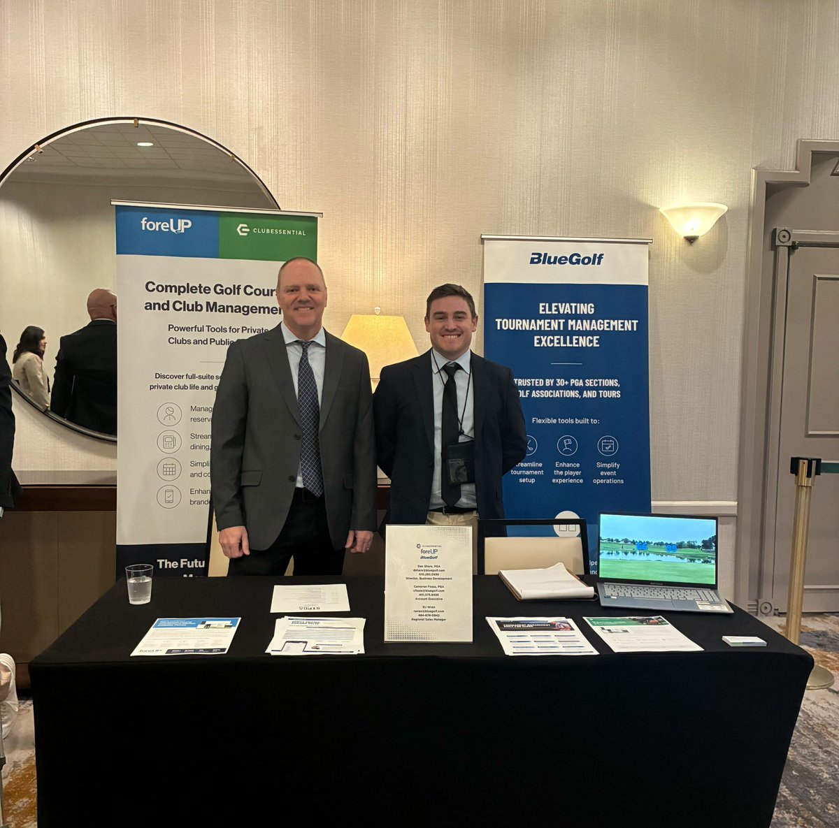 BlueGolf tweet media