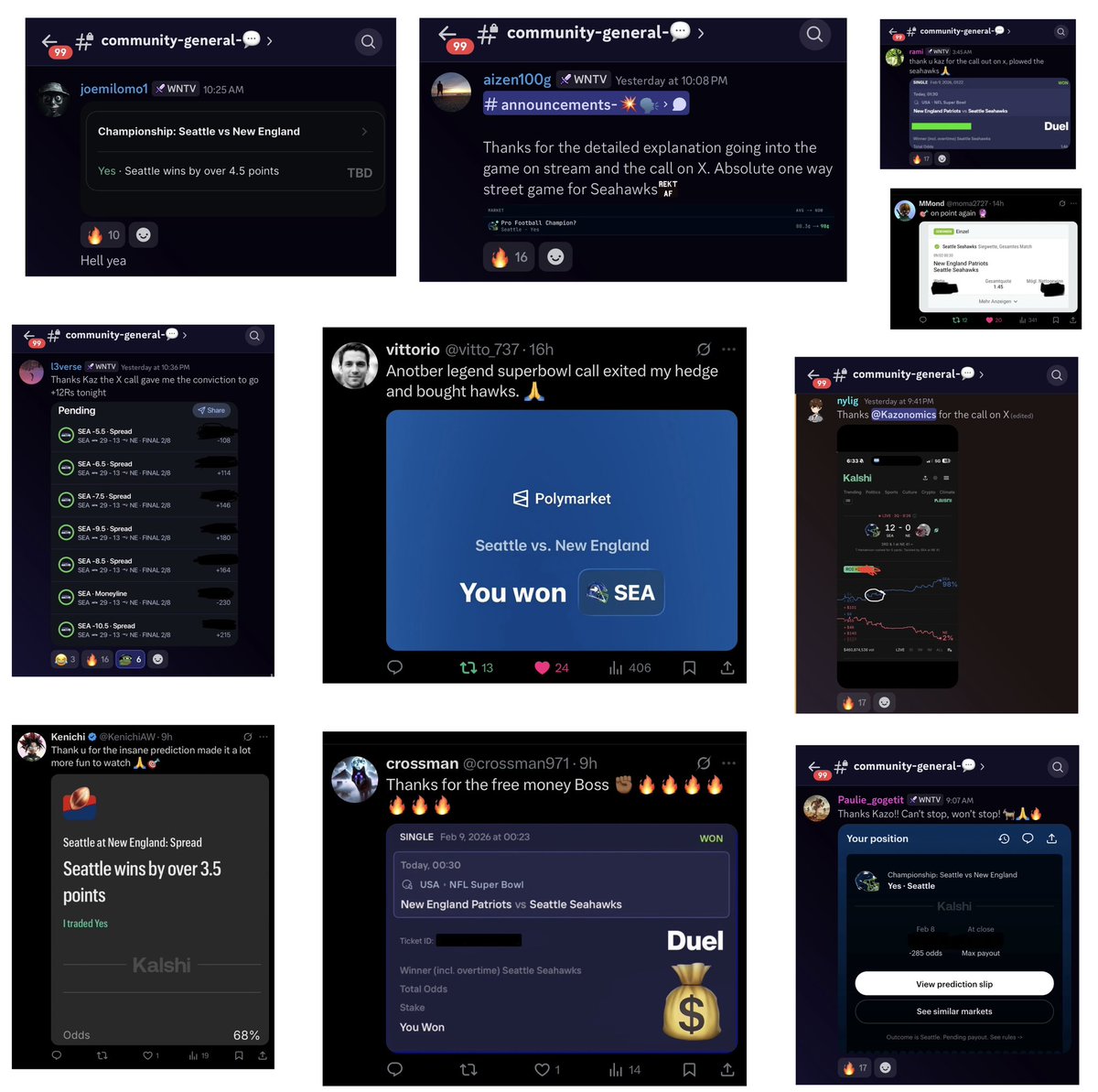 TheRealNomics's tweet photo. Crushing #SuperBowl #SuperBowlLX with the $WNTV eco there’s only 1 station that has a hit rate like this when it matters in every asset class even #sports that’s why we tell u over &amp; over https://t.co/cD4QsuerLp is must see 📺 bch’s 😼🚀 $Kazonomics #Nomics #Sportsbook #Seahawks https://t.co/94kk8EKGNZ