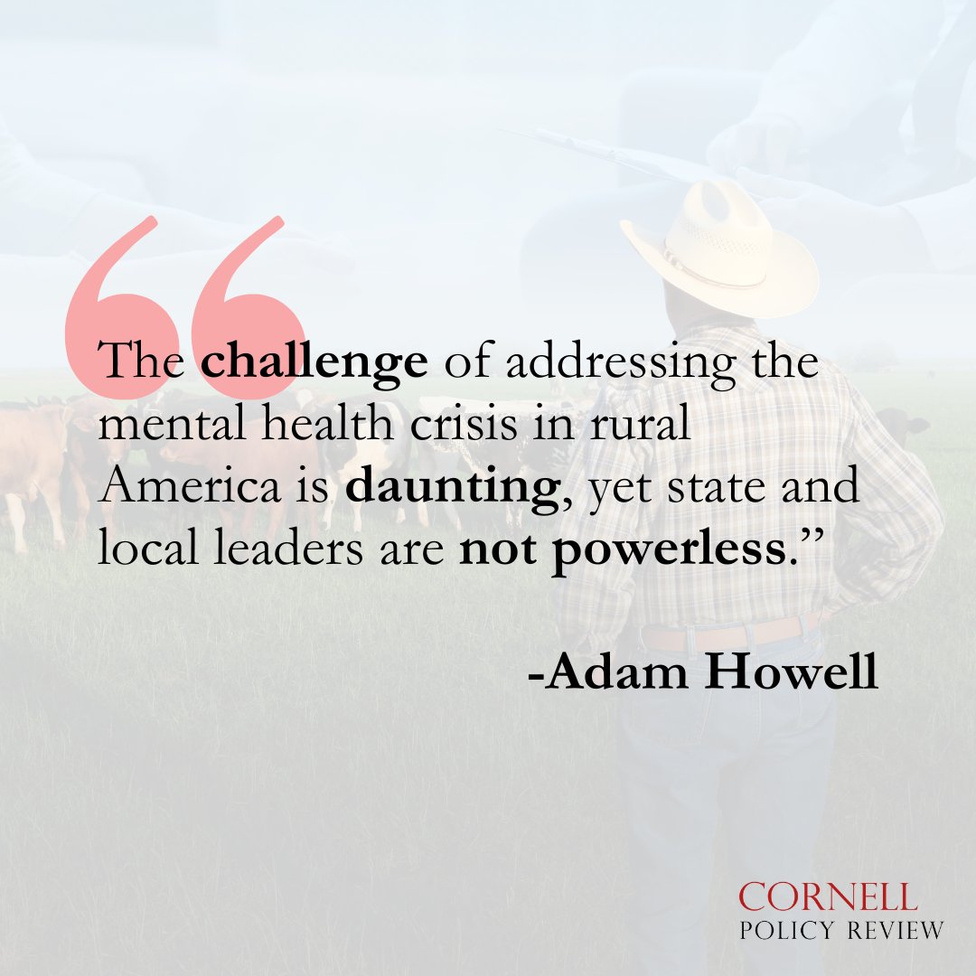 Cornell Policy Review tweet media