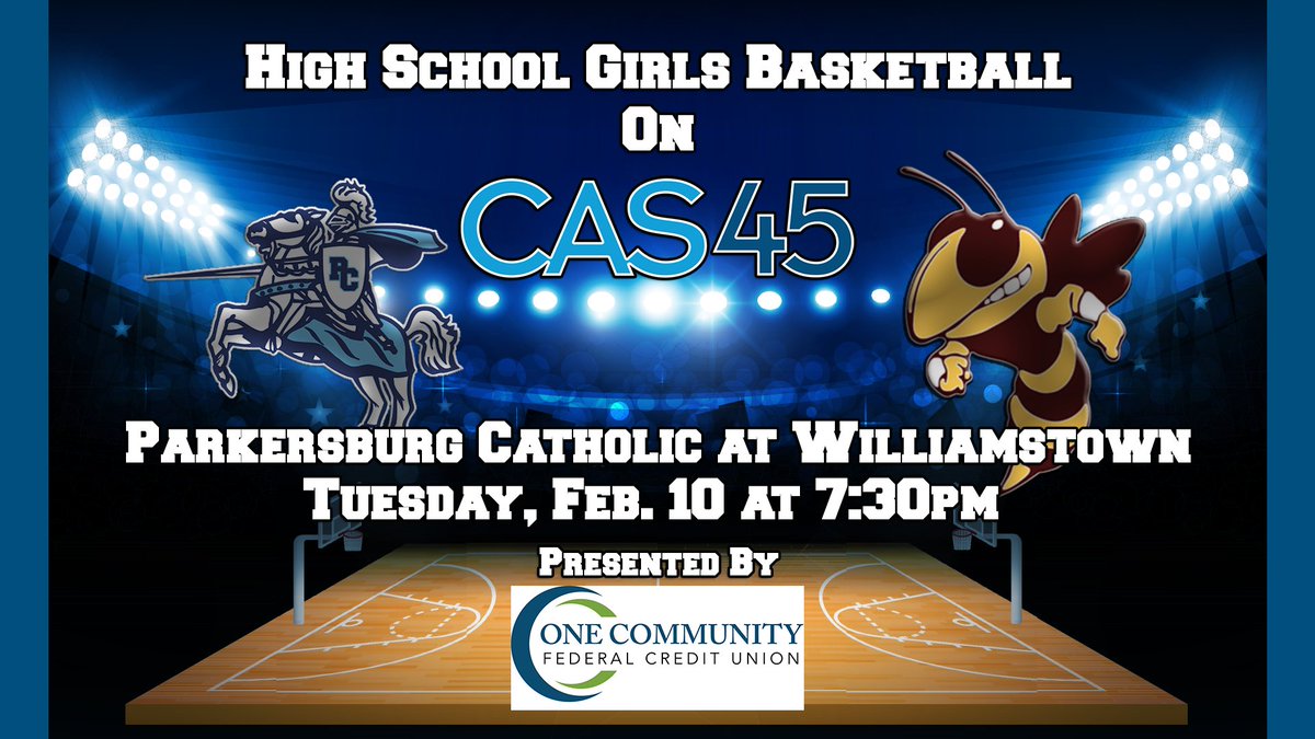 It's game day! 🏀 Join us for girls basketball tonight as LKC rivals hit the court in Williamstown.  Watch the Lady Jackets take on the Crusaderettes tonight at 7:30 on CAS 45 or YouTube: youtube.com/live/Z5RSrFKYR…

Coverage is presented by One Community Federal Credit Union