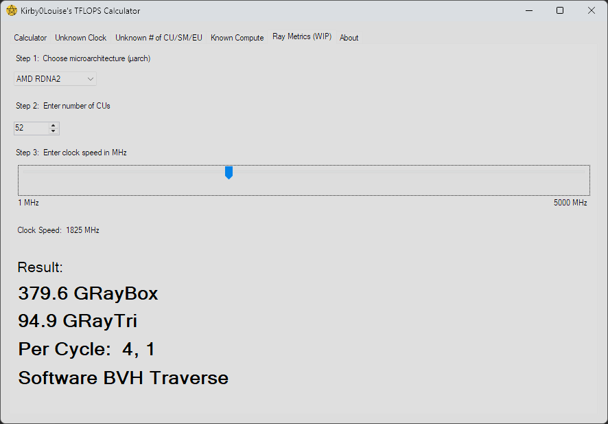 It's been a couple years but now's a good time for an update

TFLOPSCalc v1.5 adds features, architectures and fixes bugs
github.com/Kirby0Louise/T…