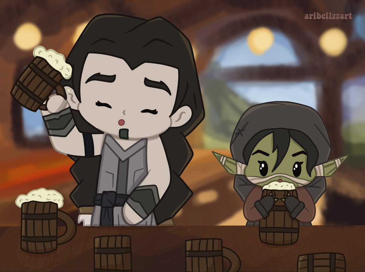 A few pints down a few more to go🍻

#criticalrolefanart #CriticalRoleArt