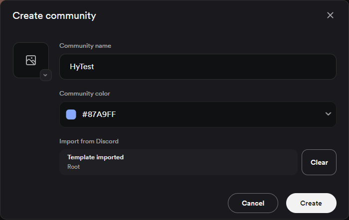 You mean to tell me I can import my Discord server to a <a href="/rootappofficial/">Root</a> server? And watch it in real time build the server? Channels, roles, and perms just instantly created for me?

With a little more time in the oven I know where my attention will be.