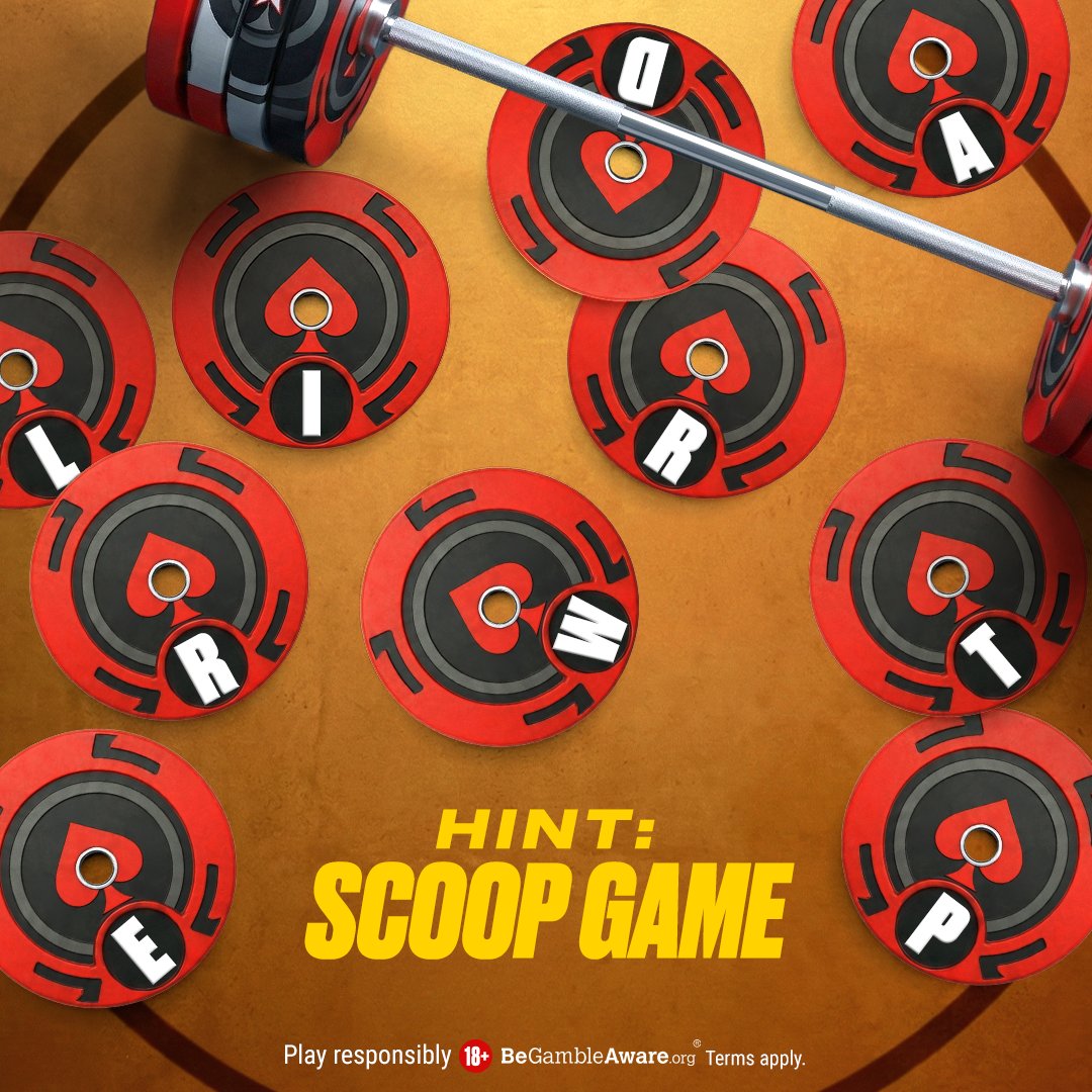 🏆 GIVEAWAY 🏆
 
Two words... One epic poker game. Can you work it out? 👇 

TEN $5.50 tickets to be won!
Reply with [StarsID] + #SCOOPWarmUp by Weds, 20:00.
T&amp;Cs: psta.rs/UKTC