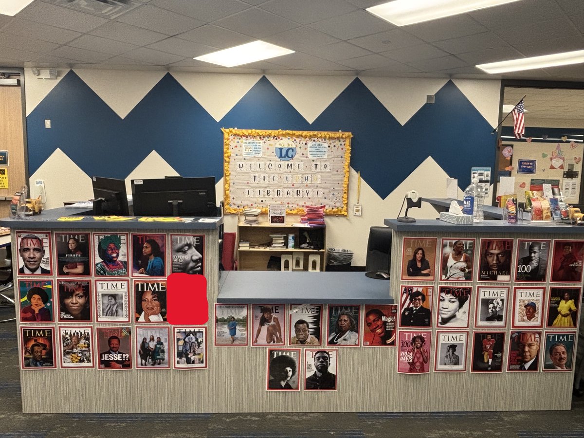 LCHS Library tweet media