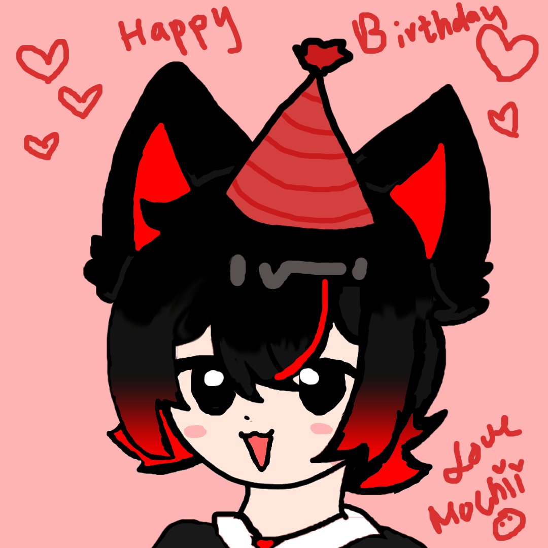 <a href="/R3DMomo/">R3D Momo</a> Happy birthday my dear Momo!!! I made this quick birthday sketch for you <3 I love chu!!!!