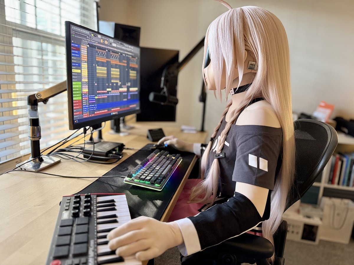 What’s your favorite <a href="/IA_Official_/">IA OFFICIAL</a> song? 

I’d have to say for me personally, “Party Party,” “We Gotta Run,” and “Rezona” are often personally ones I always find myself coming back to! If you’re not familiar, drop your favorite vocaloid song in general! 

#Kigurumi #Vocaloid #IA