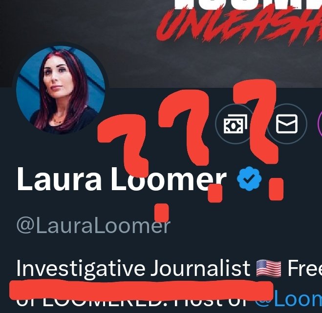 BlueHedgehog649's tweet photo. @LauraLoomer You've gotta change this part of your bio, because I do not believe it. https://t.co/2CvAaiE24M