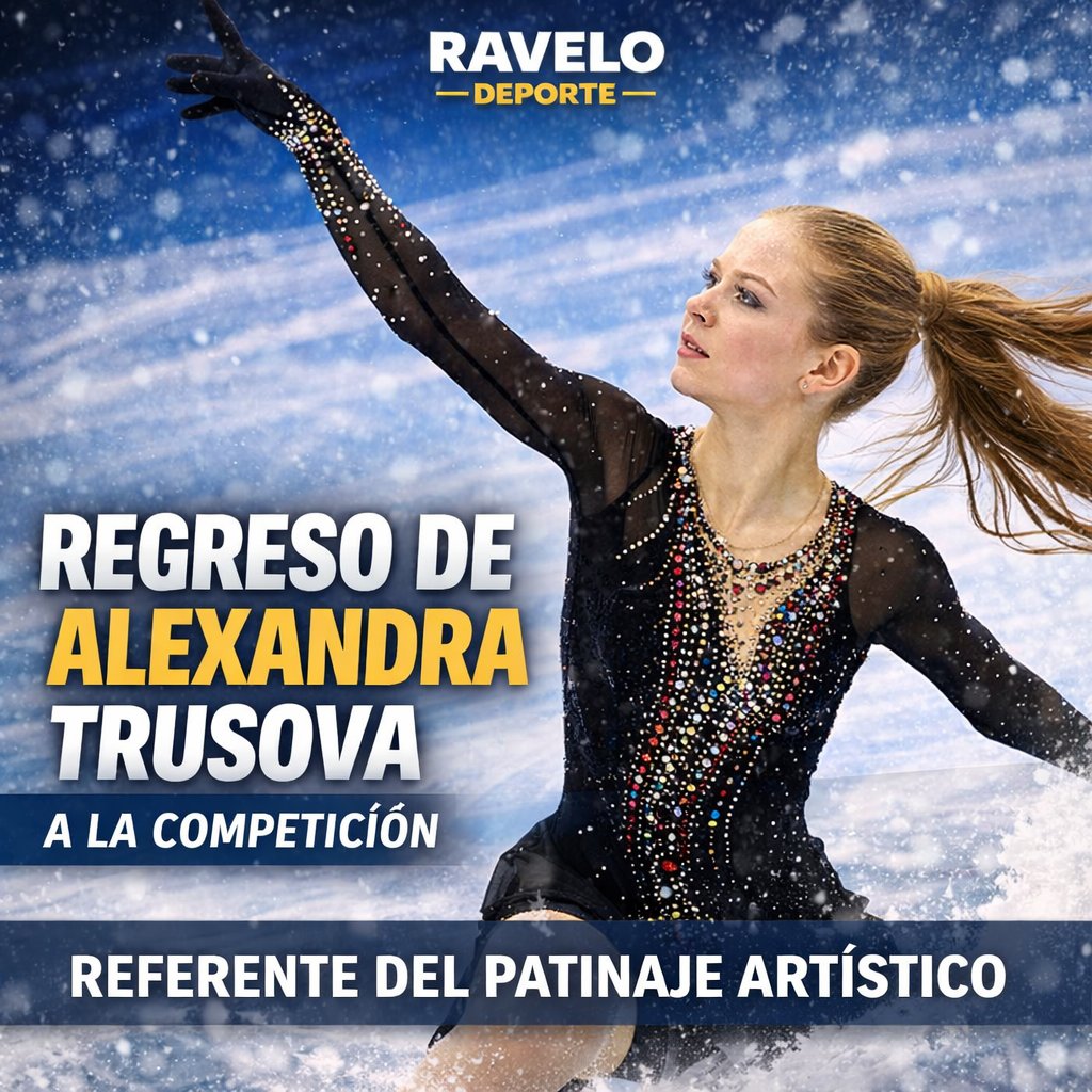 Alexandra Trusova vuelve a la competición ⛸️
Su regreso reactiva el debate sobre su legado y su impacto en el patinaje artístico, más allá de calendarios olímpicos o resultados concretos.
Análisis en Ravelo Deporte 👇
ravelodeporte.es/alexandra-trus…