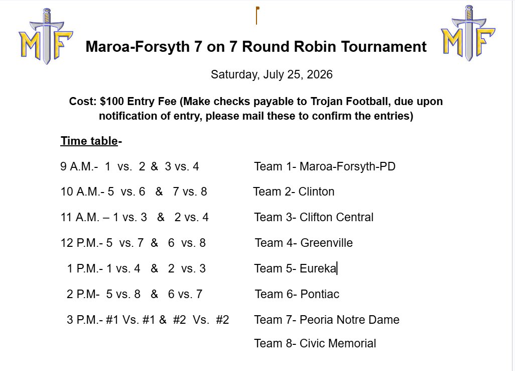 Maroa-Forsyth Football tweet media