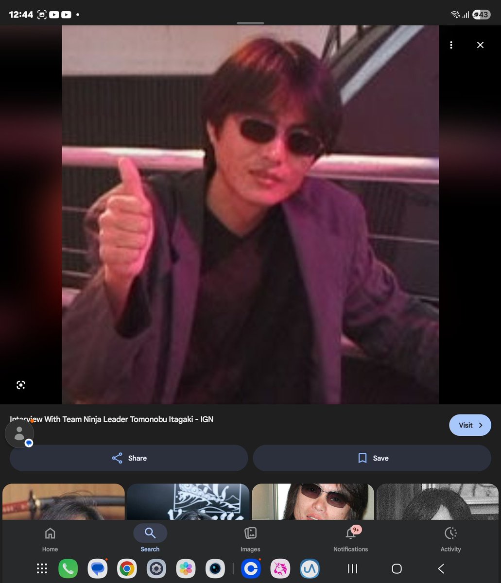 Kamran2280's tweet photo. @EternalClimber What a legend.. Hope Itagaki-san is in a better place, here he is without the iconic shades and hair and then early days of the iconic look 😎 #TomonobuItagaki https://t.co/ciLObJ7bjk