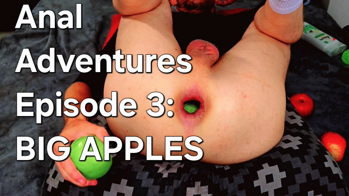 thegapingboy's tweet photo. Anal Adventure Episode 3 is here !!
Introducing !! BIG APPLES 🍎😋
Enjoyyyyyy ❤️🤤🤤🤤
An apple a day keeps the rectum agape, or something like that 😂🤭
#Anal #Fruit #AnalFruit #Gape #Bizzarre #Insertion #Chudai #Huge
#Wide #WellTrained https://t.co/i2QltSeR2G