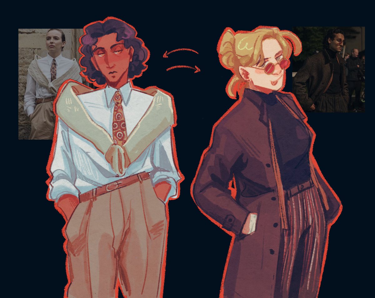 #iwtv x #killingeve outfit swap for funsies [part 1]