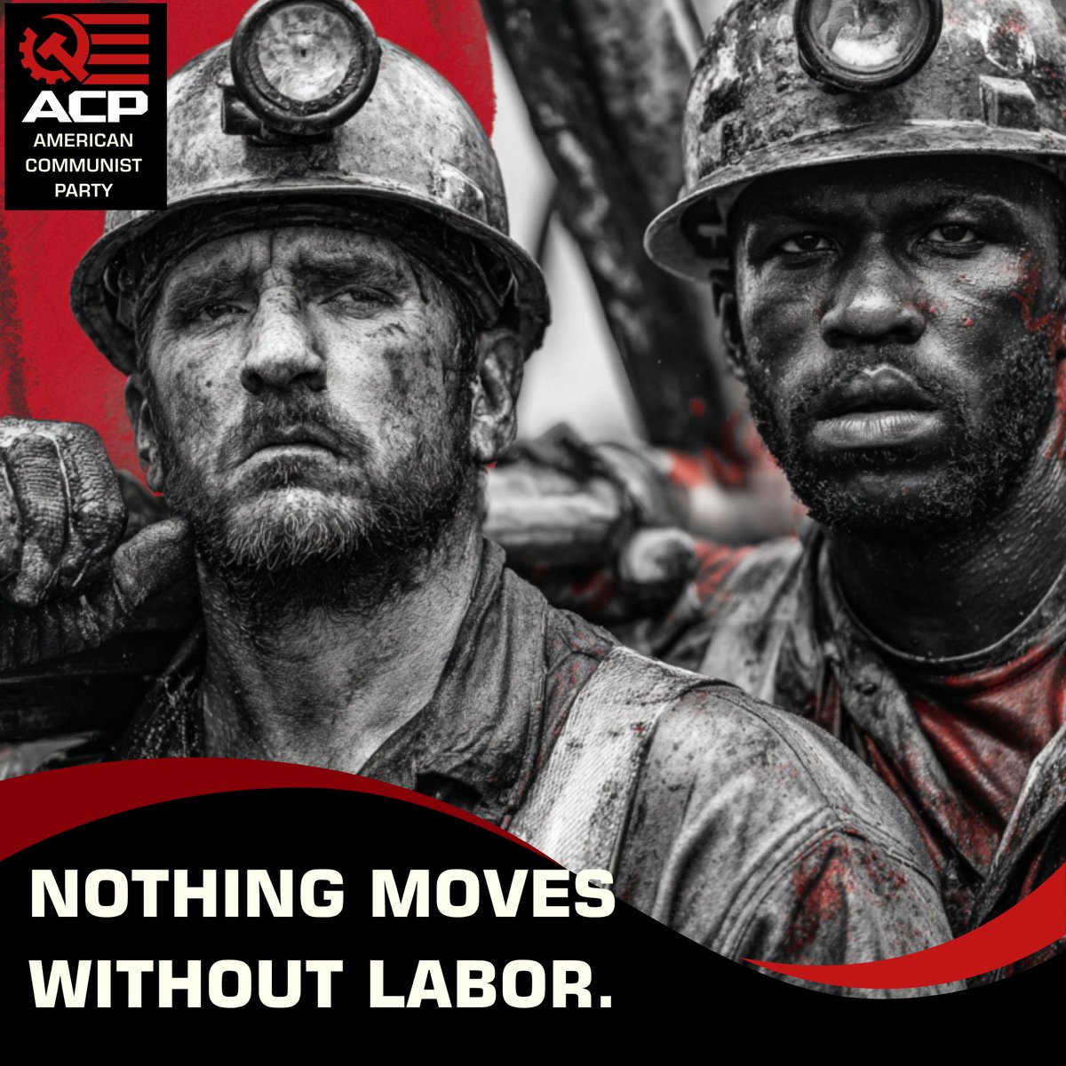 ACP_NewYork's tweet photo. Nothing moves without labor, and everyone knows it.
The question is whether you're are willing to take a stand and exercise authority.

Strength becomes power when it’s organized, disciplined, and asserted collectively at work.

JOIN THE CLASS WAR TODAY!
https://t.co/BbhYa2N06E https://t.co/3FbXKJ1aqn