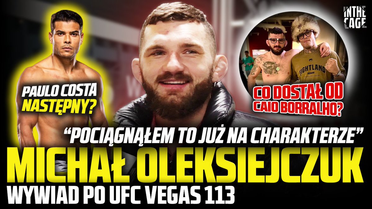 Michał OLEKSIEJCZUK na gorąco po UFC Vegas 113: Koszmarne zbijanie wagi | Barriault to twardziel | UFC London? [WYWIAD] 🔗 youtu.be/fXPwioDzhA0