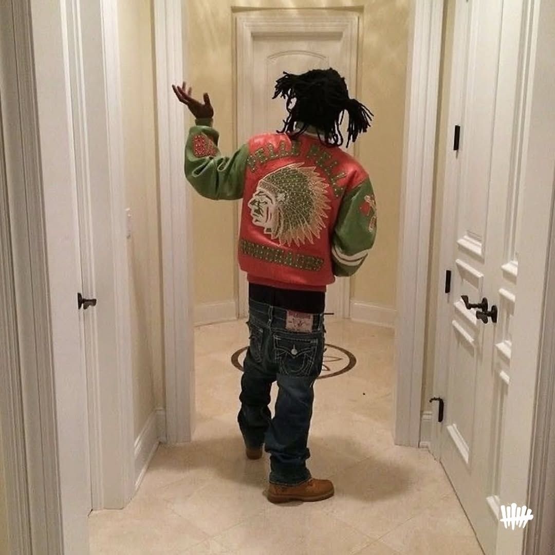 "Chief Keef in the Garden of Eden," art created by Christopher Henry in 2014