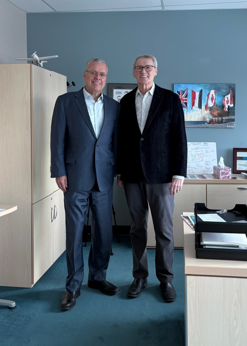 VoteMurphy2026's tweet photo. Productive meeting with Dieppe Mayor Yvon Lapierre today, talking about the challenges our communities share and the opportunities ahead to work together for a stronger future for our region. https://t.co/qIO5ju77wV