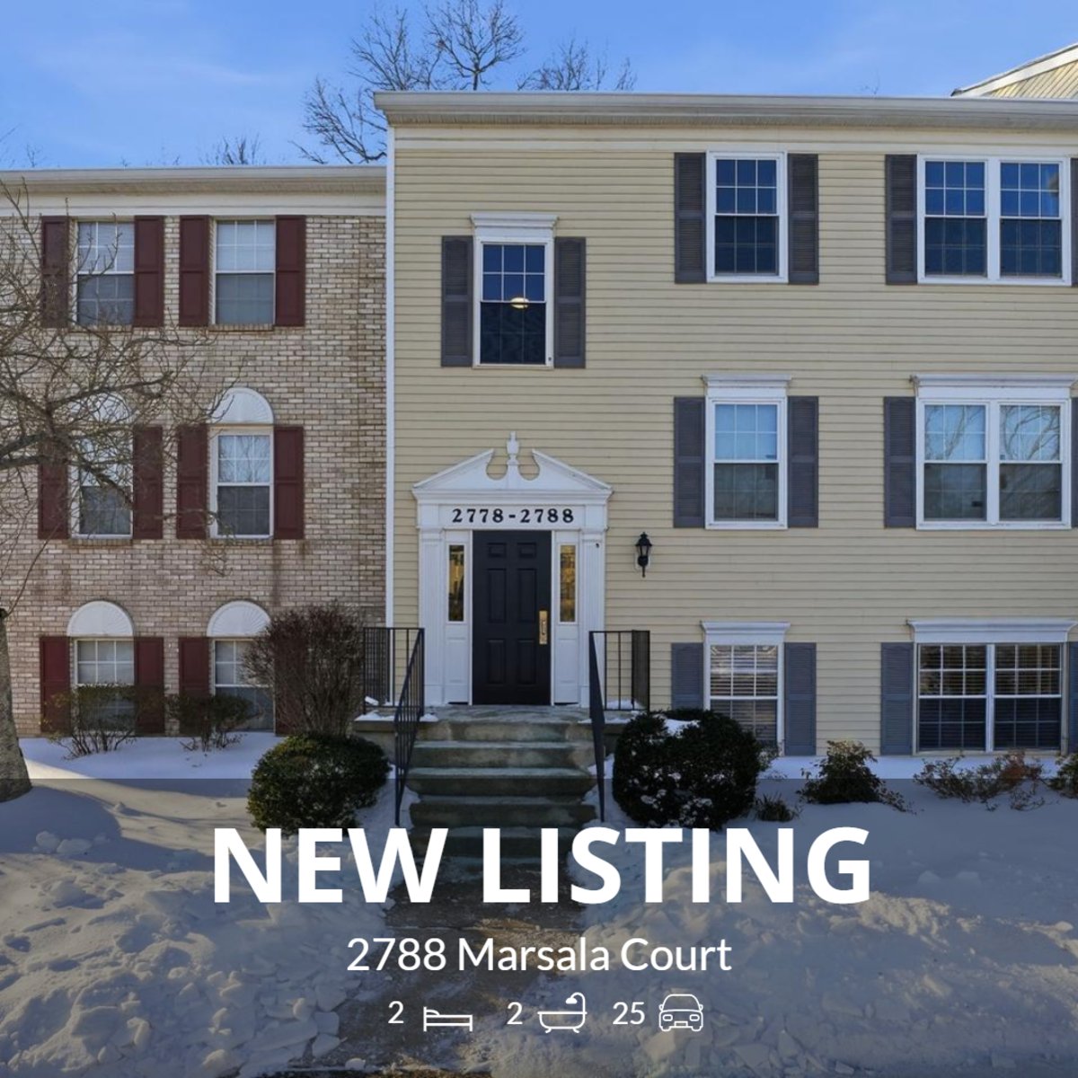 2 bed | 2 bath | 25 car
📍 2788 Marsala Court, Lake Ridge, VA

My latest listing.